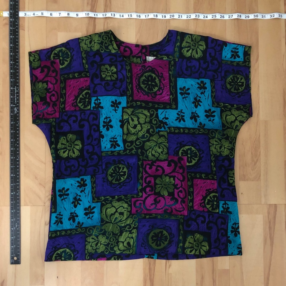 Vintage Peter Popovitch Blouse. Medium. Made in USA